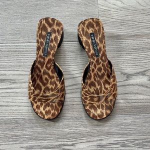 Sandals in vegan leather by Nine West